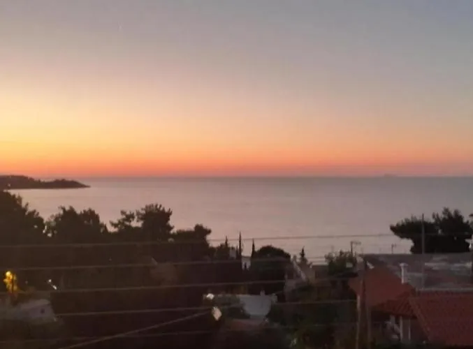 Sea Sky View House Paleo Tsifliki Feriehus *